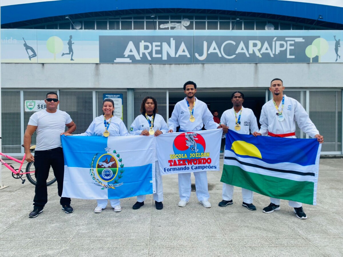 Taekwondo de Quissamã conquista quatro medalhas de ouro e uma pratana Copa Regional Sudeste