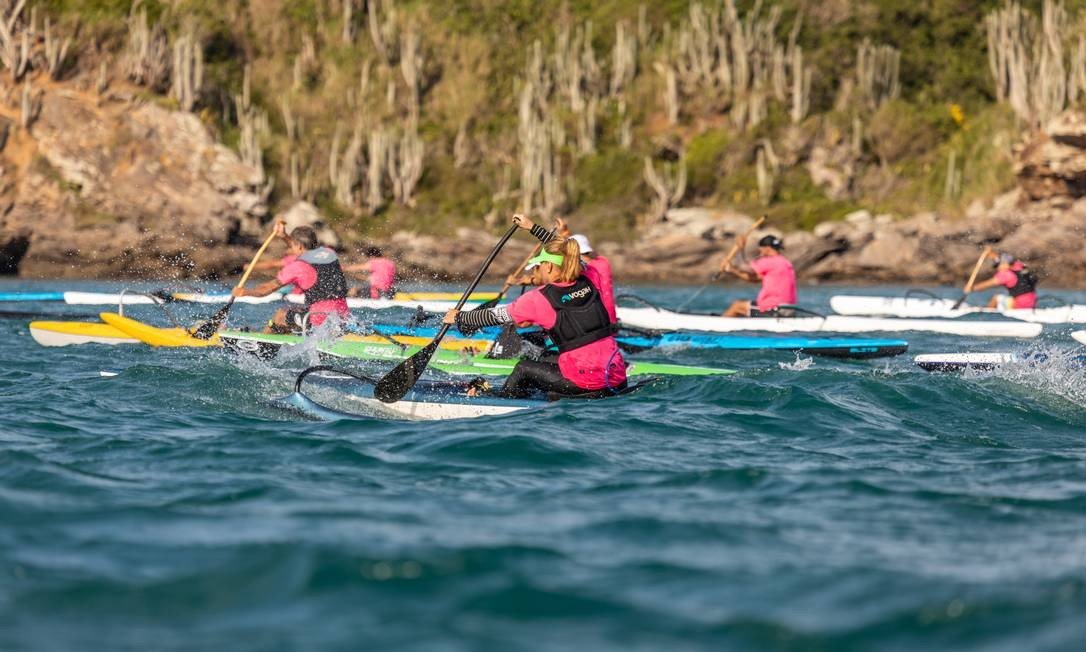 Campeonato Brasileiro de Canoa Polinésia promete movimentar Búzios na próxima semana