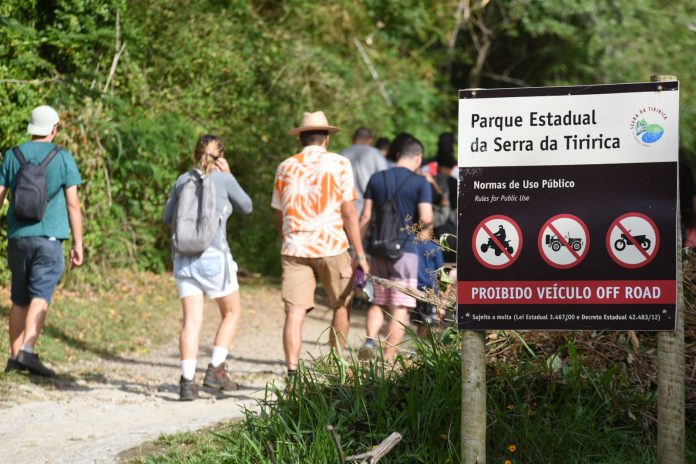 Caminhos de Darwin e Trilha da Nascente foram os percursos do Circuito Ecológico 