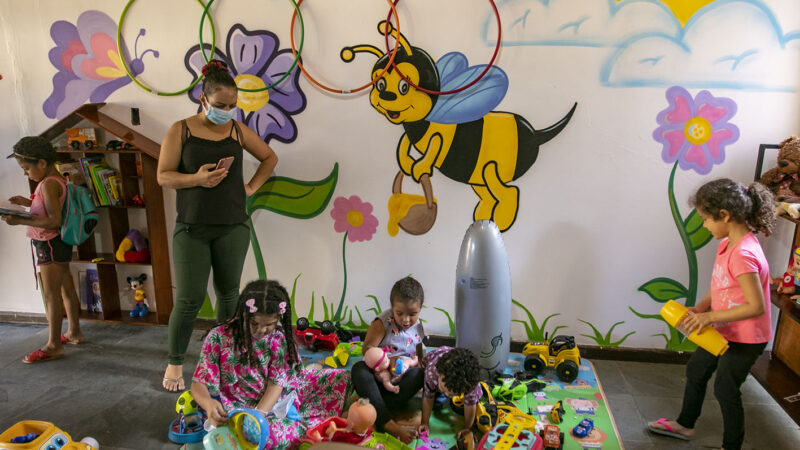 ESF do Campo do Oeste inaugura brinquedoteca