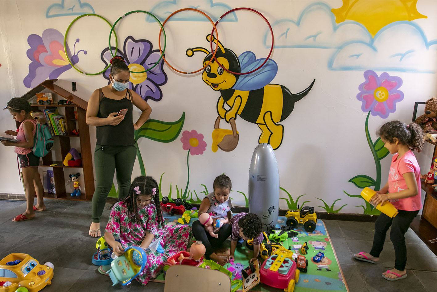 ESF do Campo do Oeste inaugura brinquedoteca