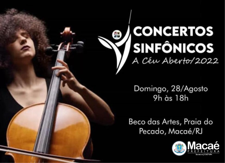 ‘Concertos Sinfônicos a Céu Aberto’ serão neste domingo￼