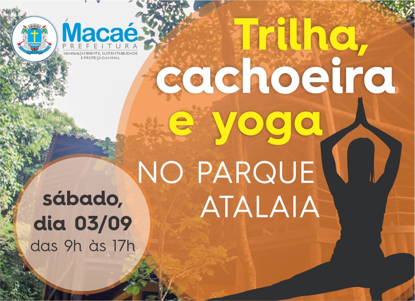 Parque Atalaia saúda visitantes com atividades de trilha e yoga