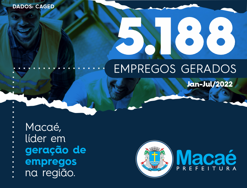 Macaé atinge maior saldo de empregos criados na região