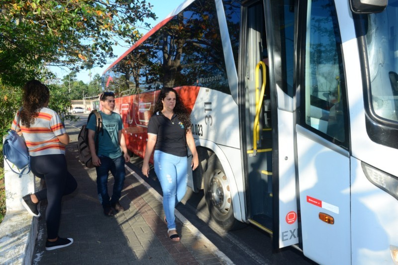 Período de cadastramento de transporte universitário