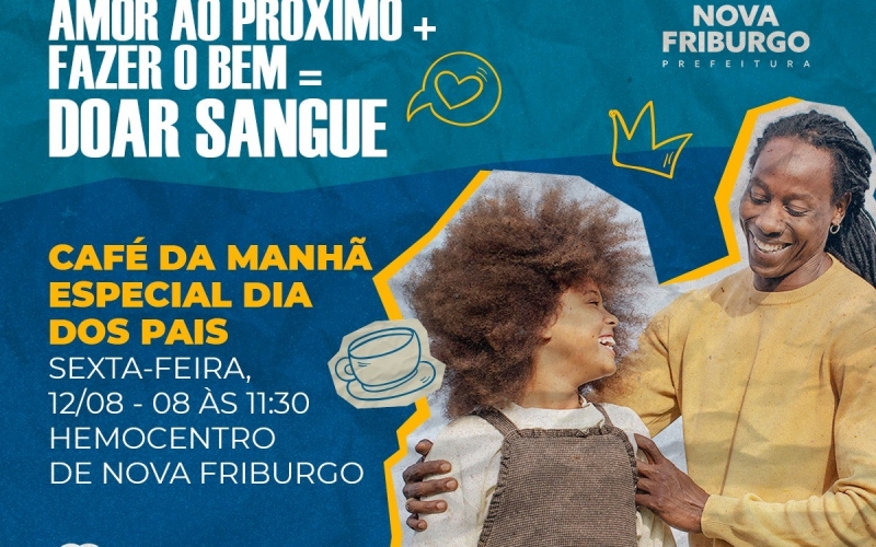 HEMOCENTRO DE NOVA FRIBURGO PROMOVE CAFÉ DE DIAS