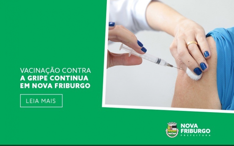 Nova Friburgo zera estoques no primeiro dia de vacinação contra a gripe