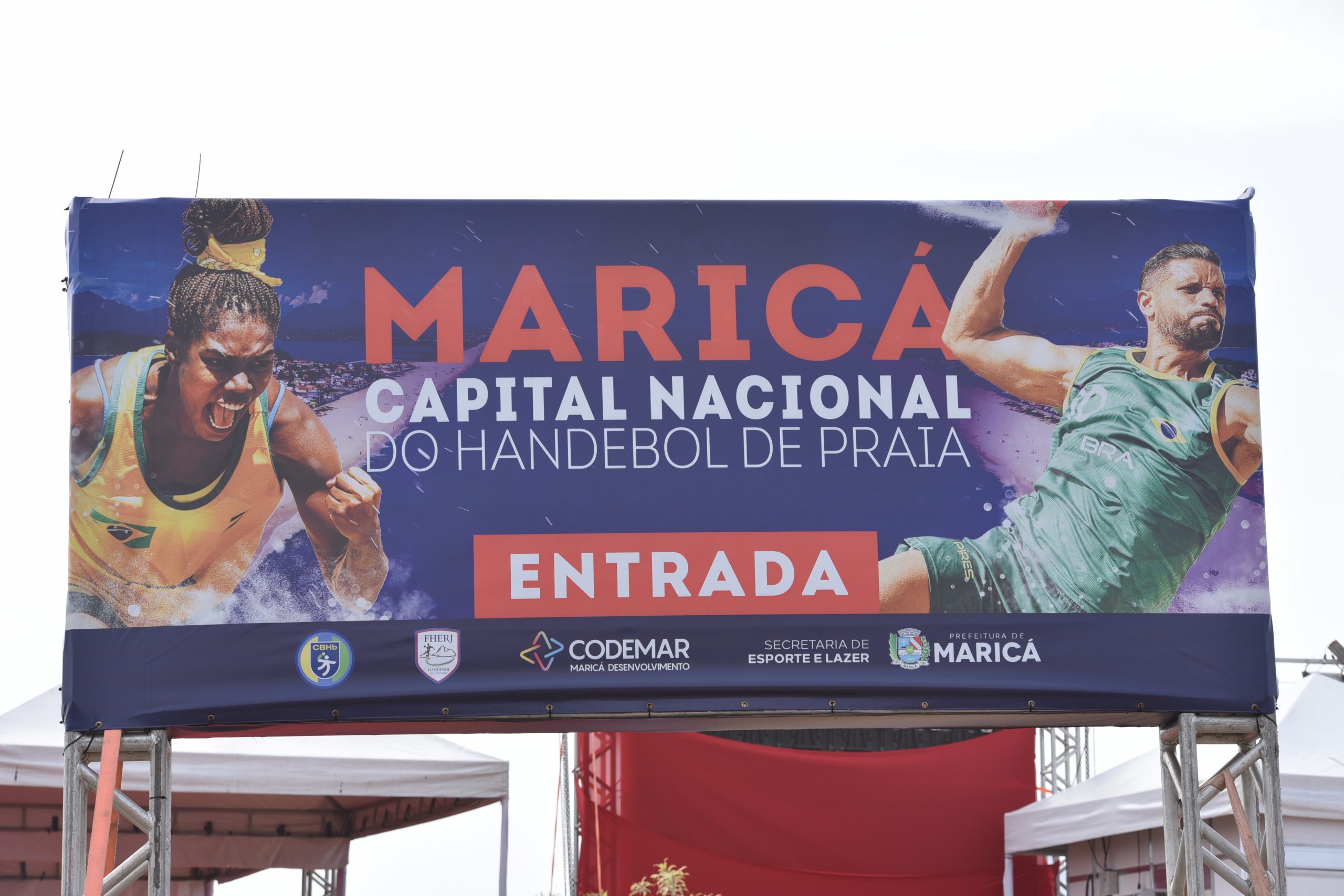 Maricá recebe seleções de handebol de praia de Argentina e EUA