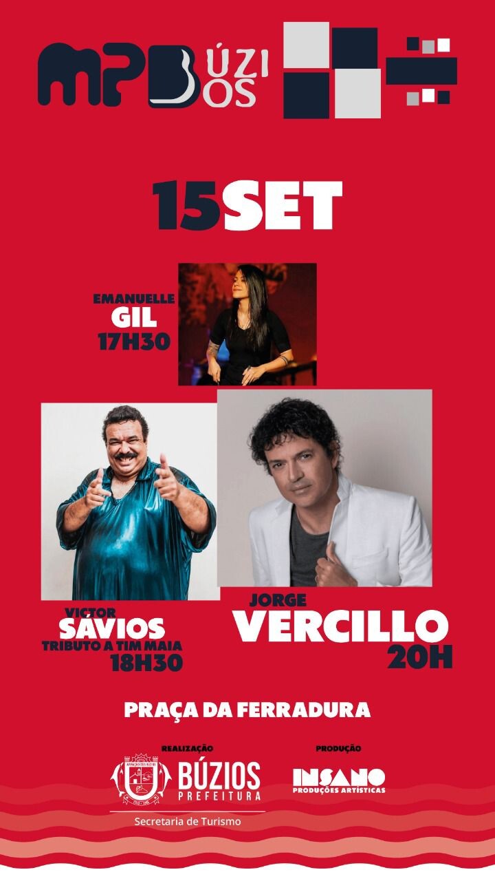 Jorge Vercillo abre primeiro dia de shows do MPBúzios 