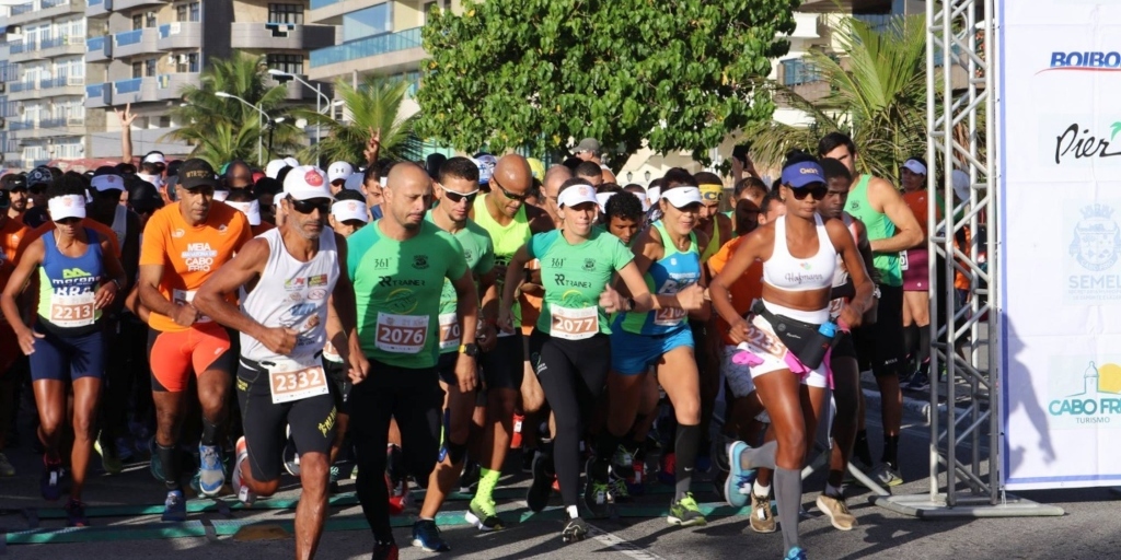 Abertas inscrições para a Meia Maratona de Cabo Frio