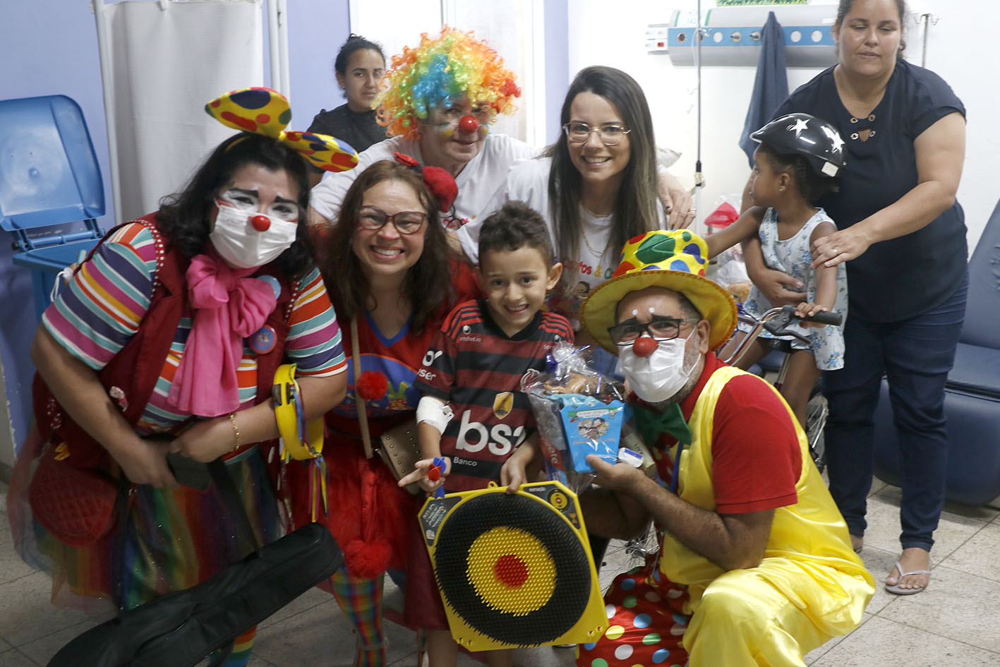 Projeto Pão da Vida realiza festa das crianças no HPM