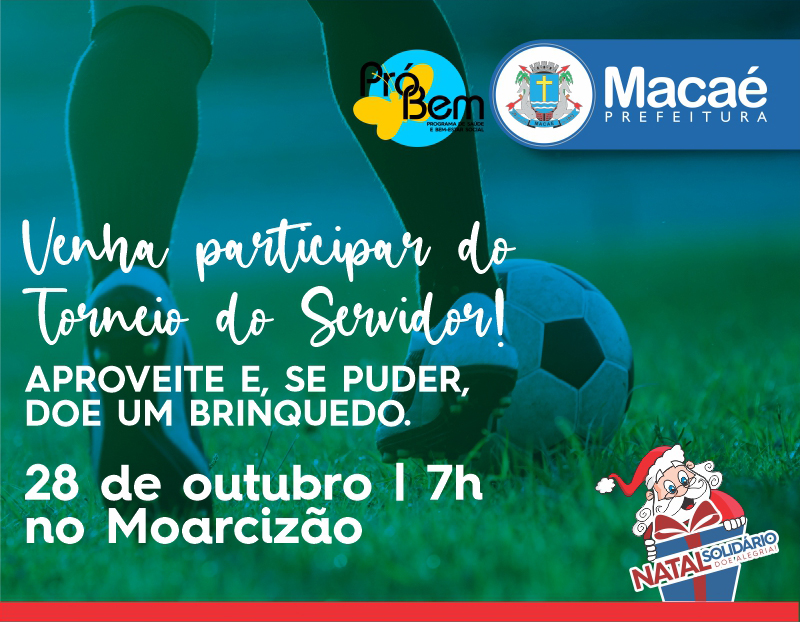 1º Torneio de Futebol dos Servidores acontece no Moacyrzão