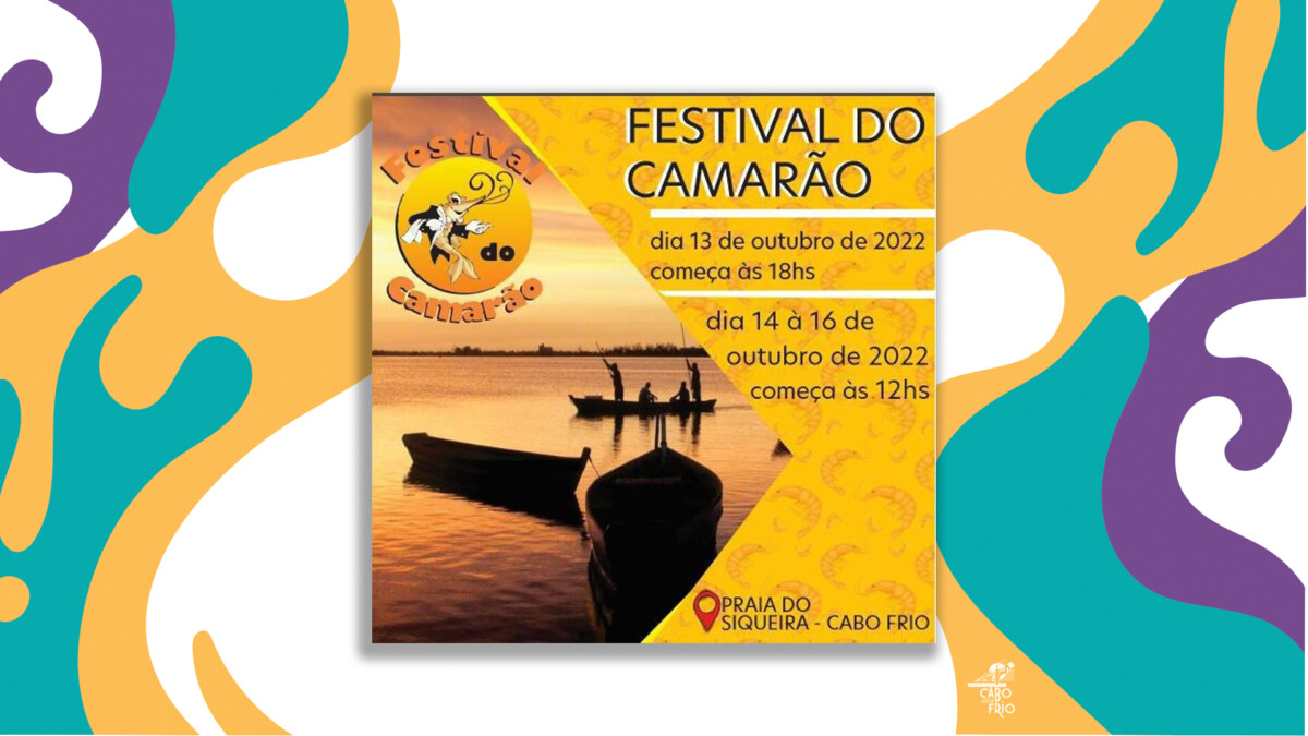 Praia do Siqueira recebe o 16º Festival do Camarão