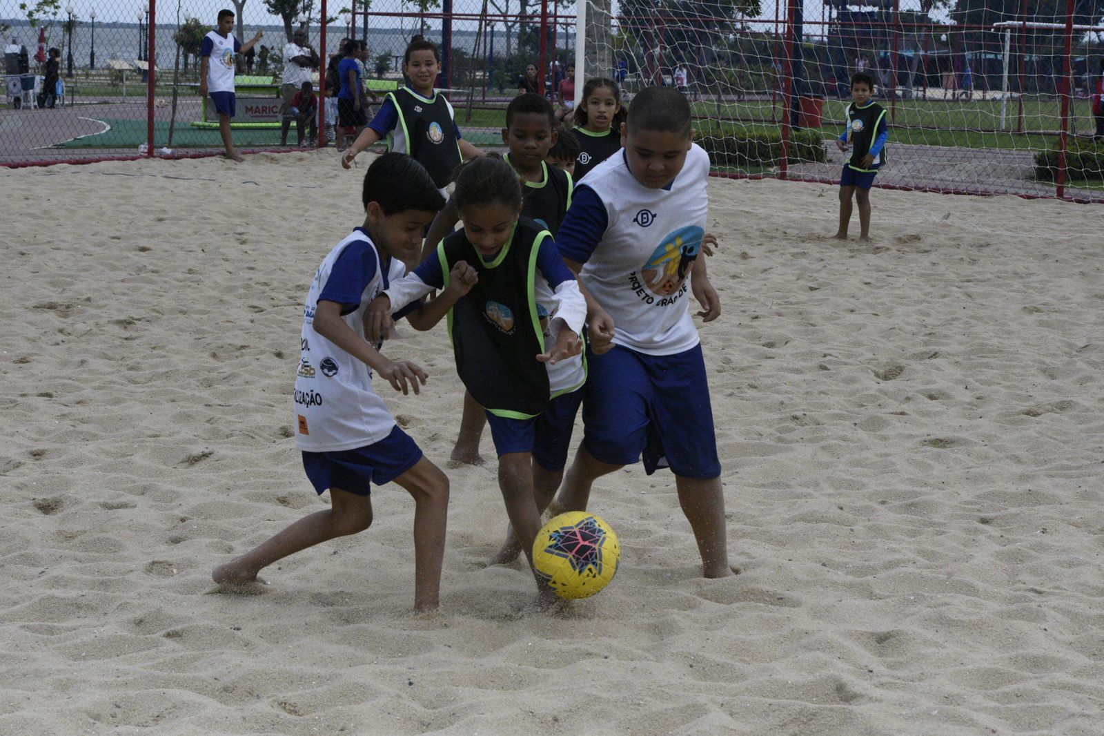 Projeto Grão de Areia celebra o Dia das Crianças no Parque Nanci