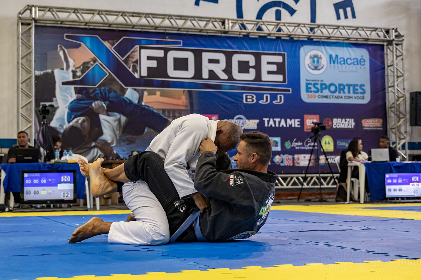 XForce leva a energia do Jiu-Jitsu ao Juquinha