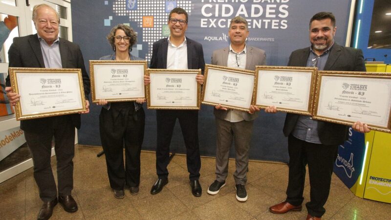 Niterói ganha o prêmio Band Cidades Excelentes