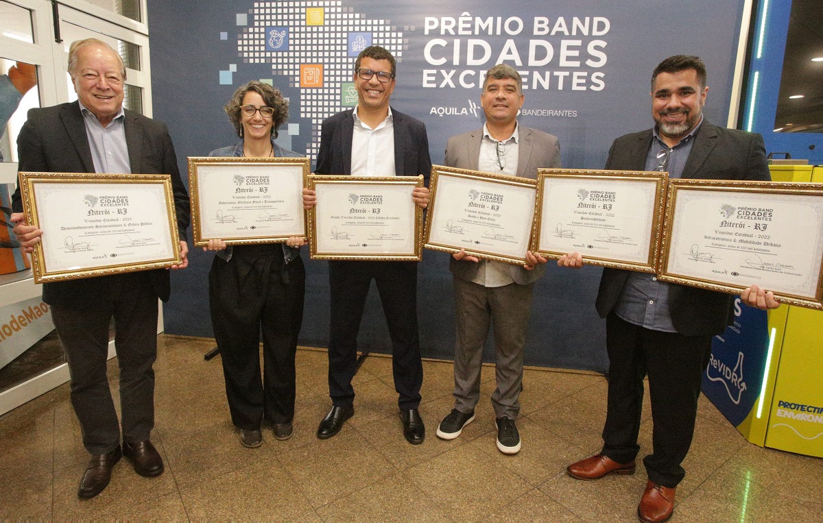 Niterói ganha o prêmio Band Cidades Excelentes