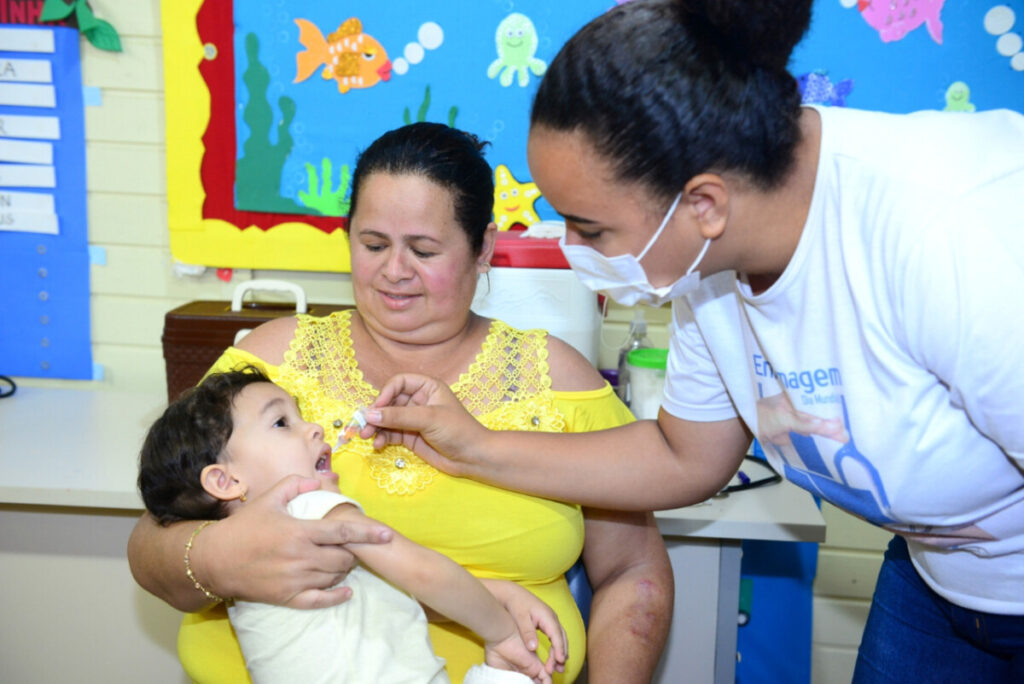 Quissamã supera meta nacional de vacinação contra polio