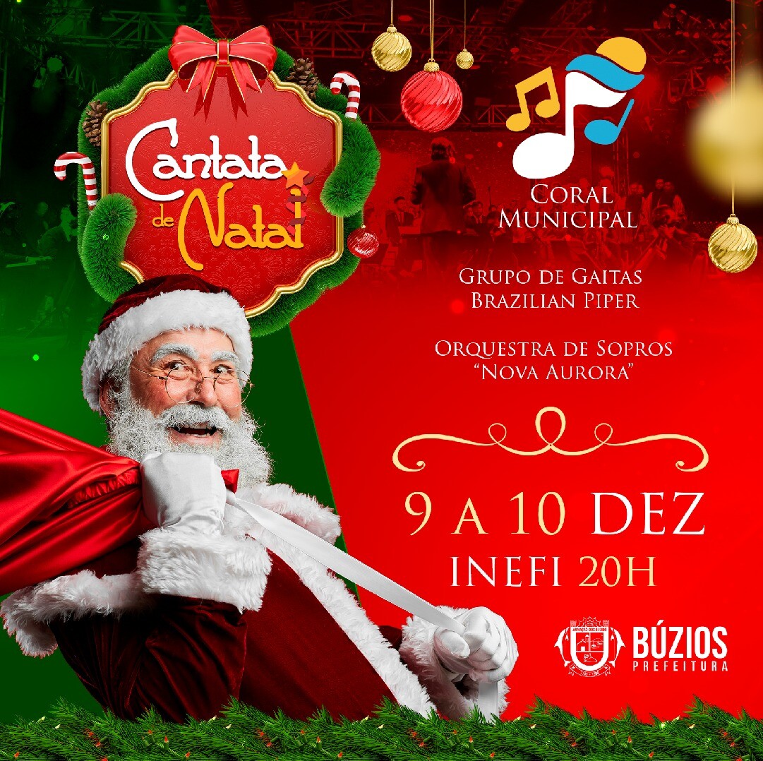 Búzios realizará a segunda“Cantata de Natal”