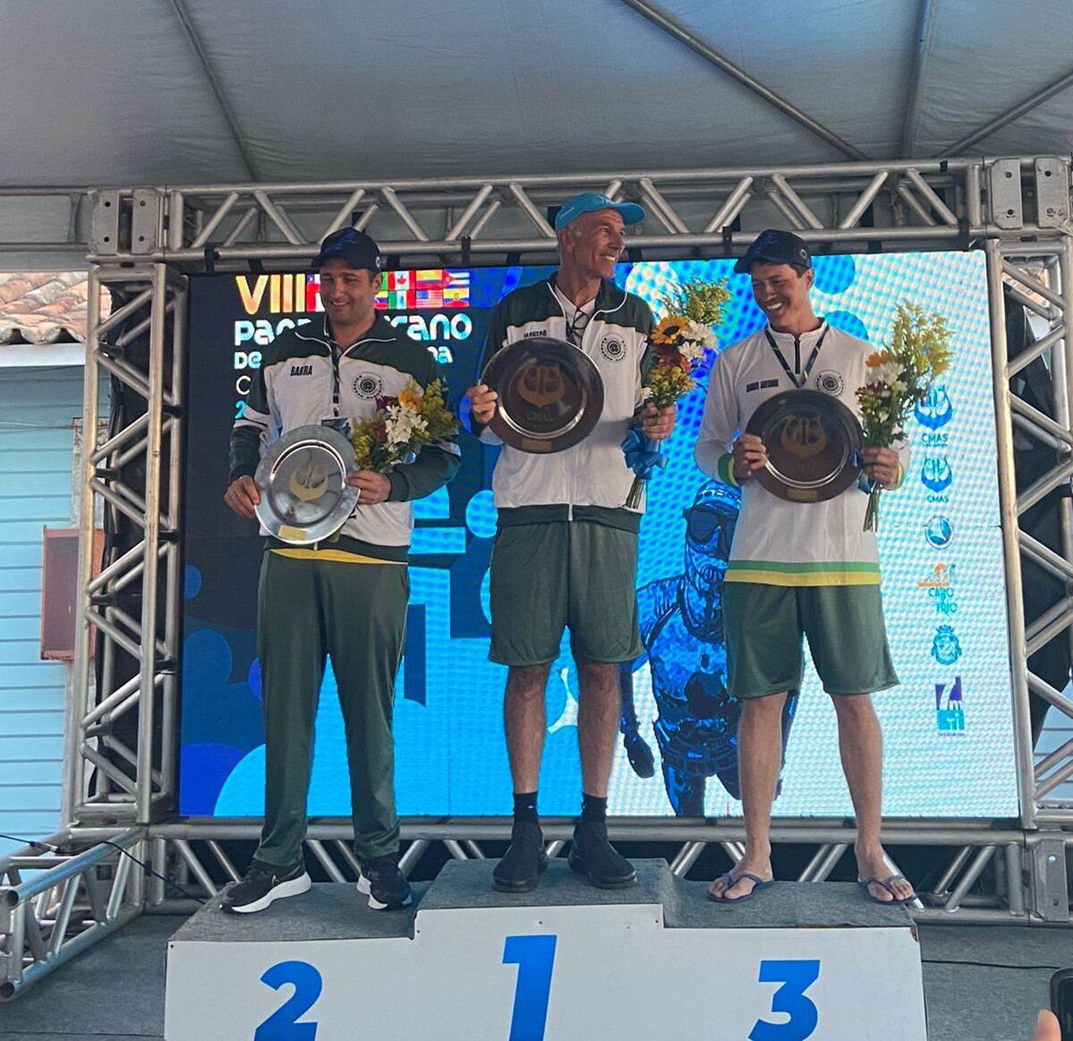 Brasil vence o 8º Campeonato Pan-Americano de Pesca Submarina