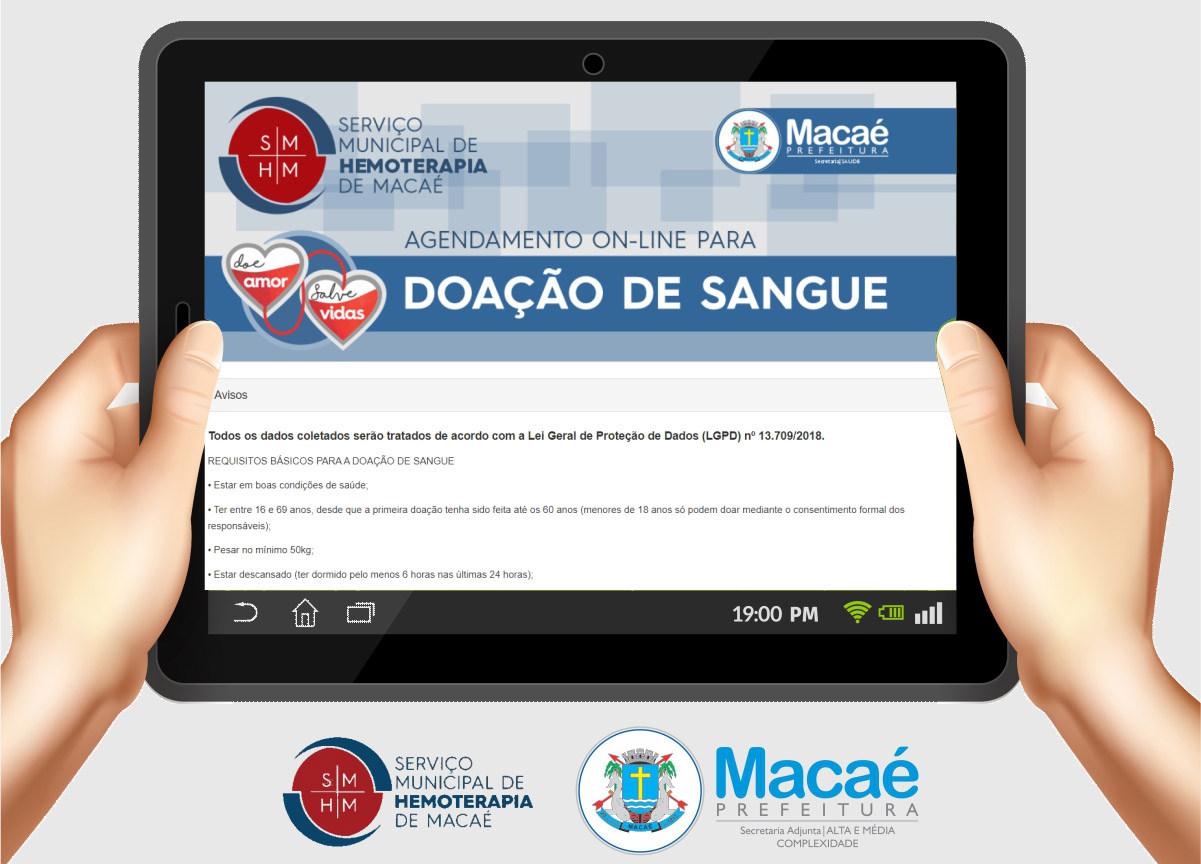 Macaé incentiva campanha para doação de sangue