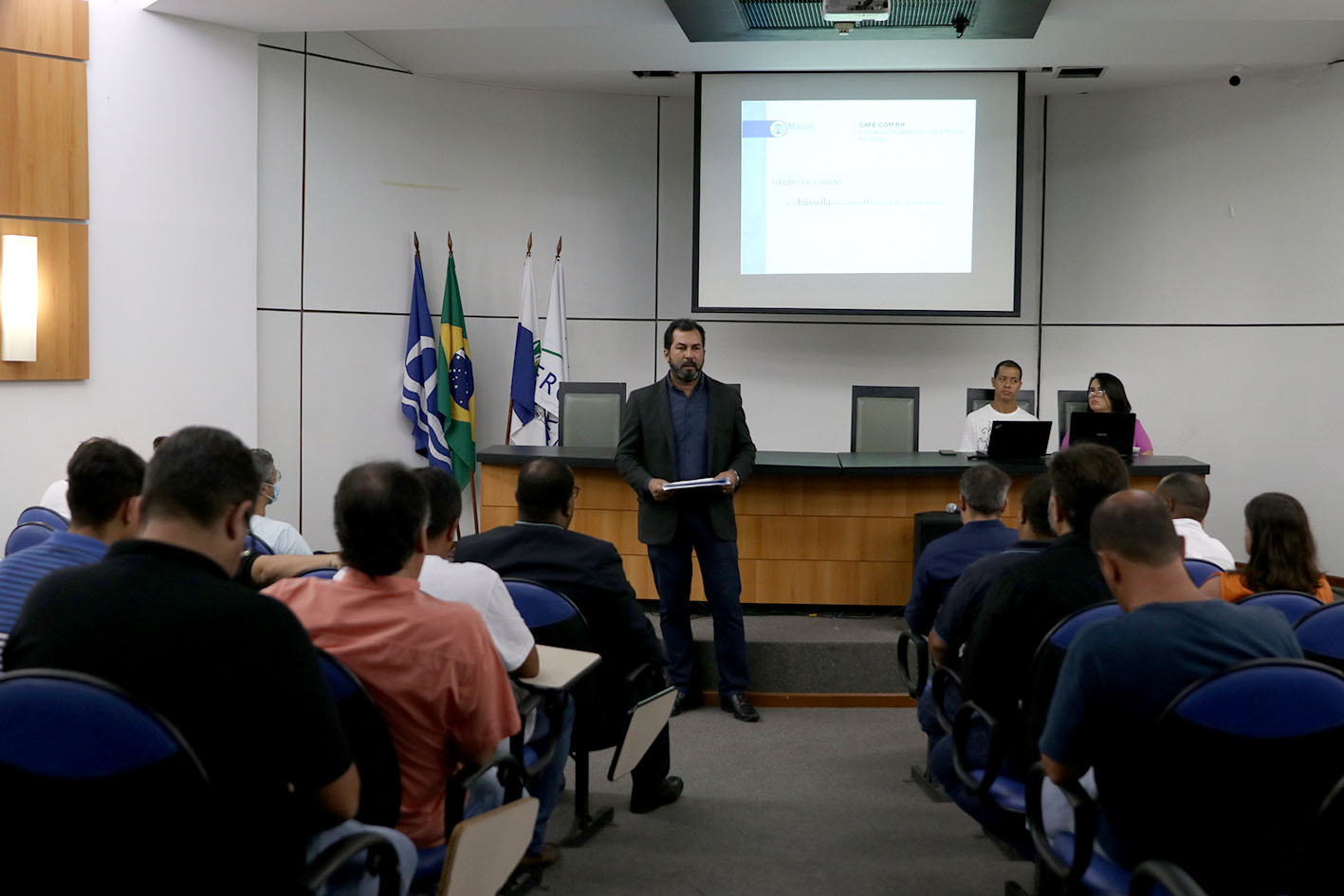 Café com RH é realizado no Paço Municipal