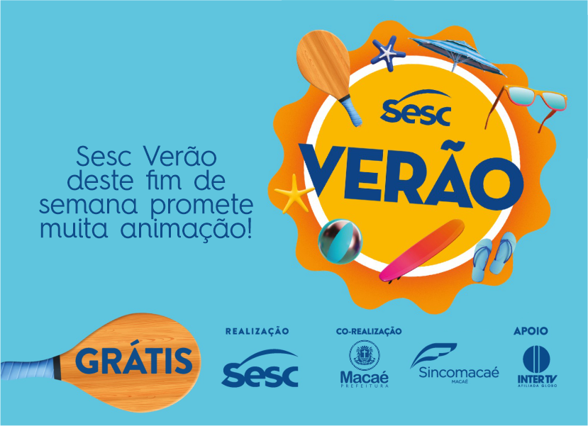 Sesc Verão agita fim de semana em Macaé