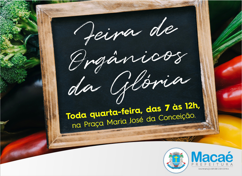 Bairro da Glória passará a receber feira de produtos orgânicos