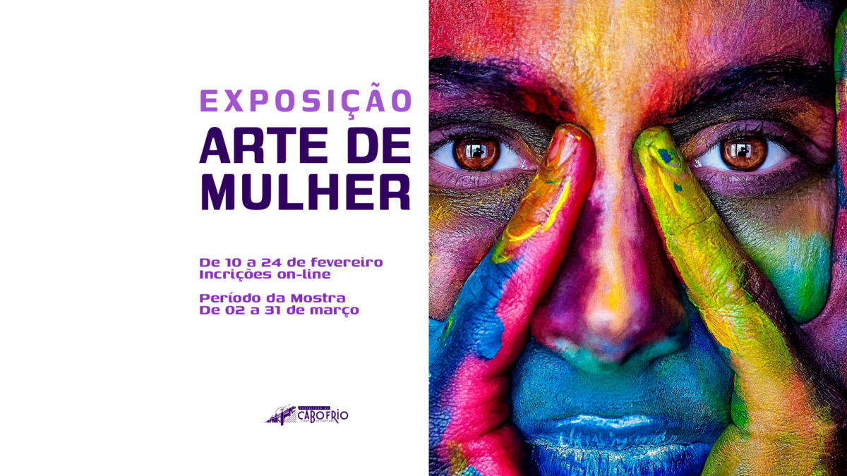 Cabo Frio abre inscrições para exposição “Arte de Mulher”