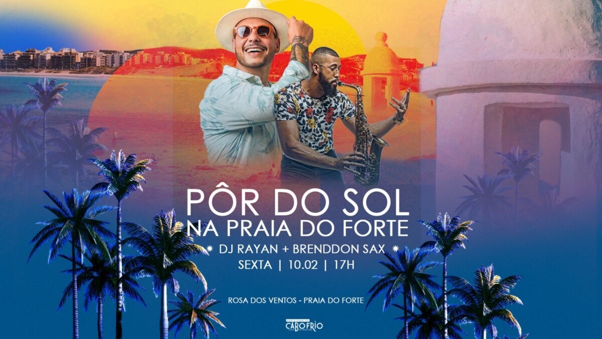 “Pôr do Sol na Praia do Forte” agita o fim de tarde com música 