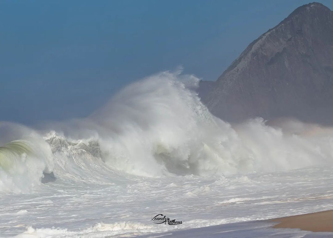 Defesa Civil emite alerta de mar agitado