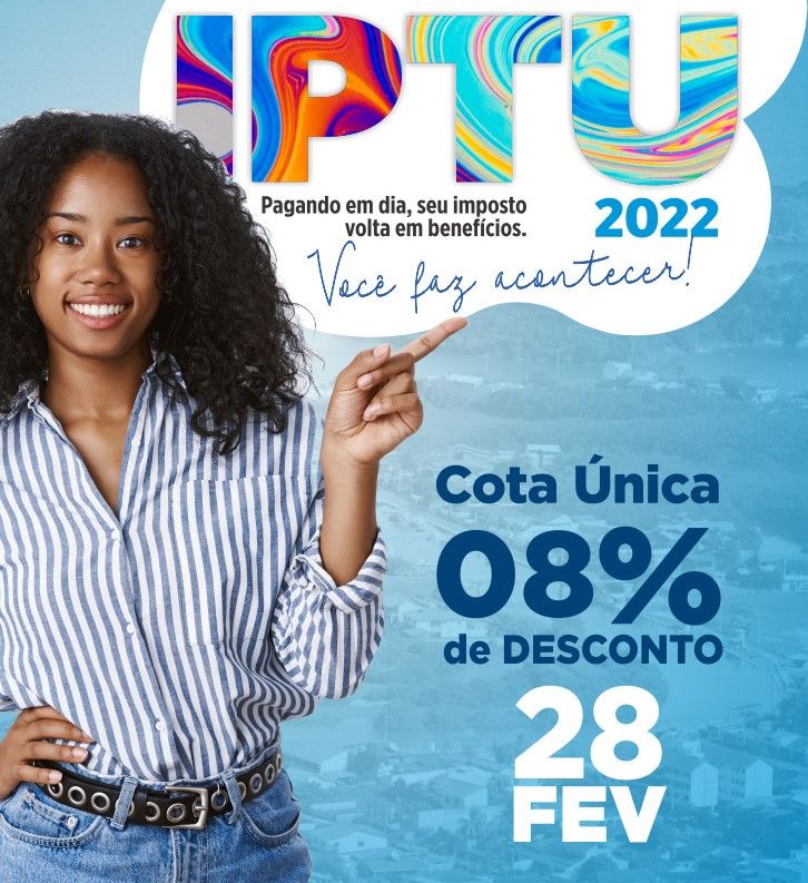 IPTU tem 8% de desconto em cota única até dia 28 de fevereiro