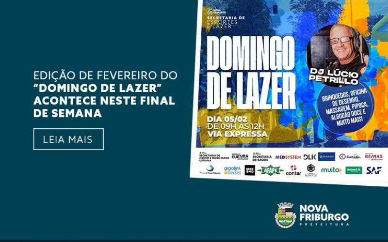 Primeira edição de 2023 do “Domingo de Lazer”