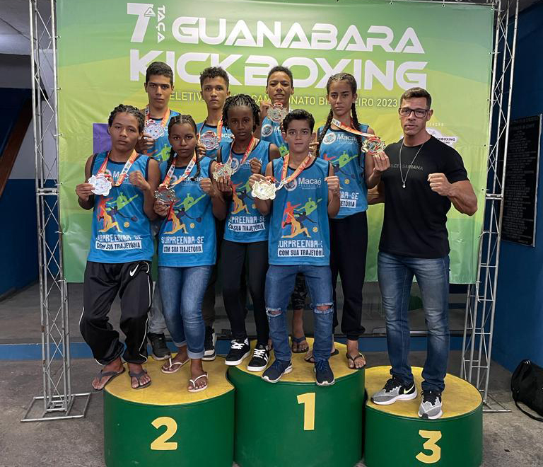 Atletas macaenses conquistam medalhas em competição de Kickboxing