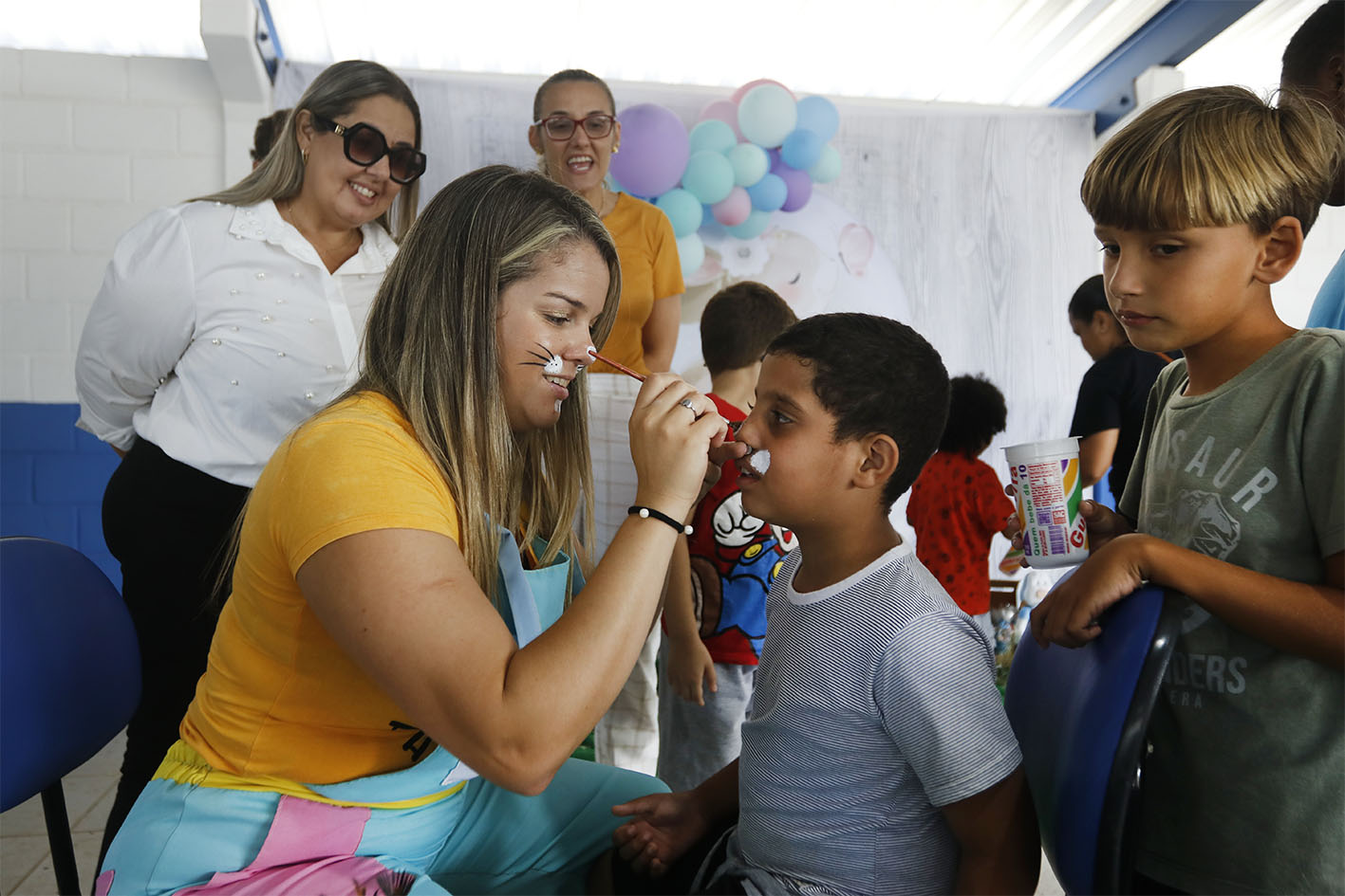 Programa de Equoterapia tem confraternização de Páscoa