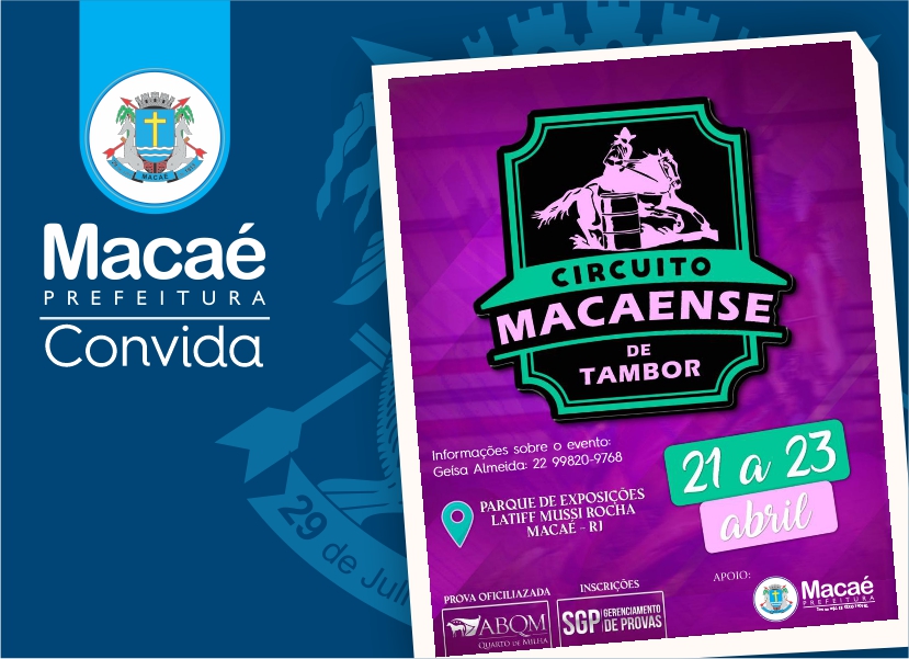 I Macaé Horse Fest será promovido de 21 a 23 de abril