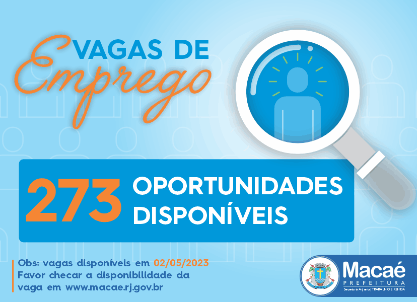 Central do Trabalhador divulga 273 oportunidades de emprego