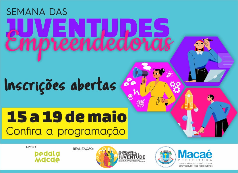 1ª Semana da Juventude Empreendedora está com inscrições abertas