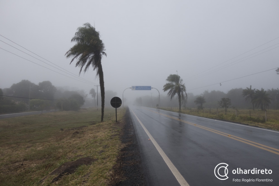 Frente fria avança no começo da semana