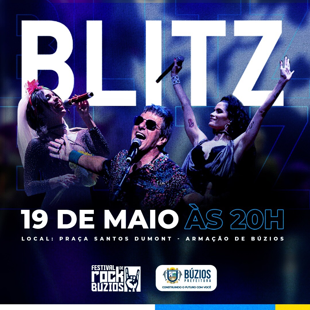 Banda Blitz abre o primeiro “Festival Rock Búzios”