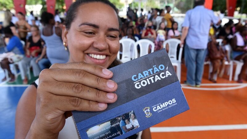 Prefeitura divulga nova lista de beneficiários do Cartão Goitacá