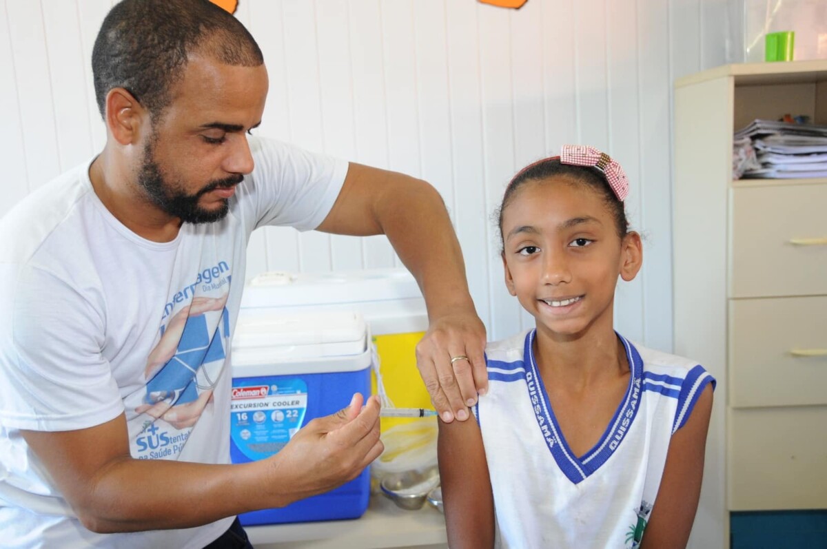 Saúde e Educação de Quissamã se mobilizam para vacinação das crianças contra HPV e Meningite