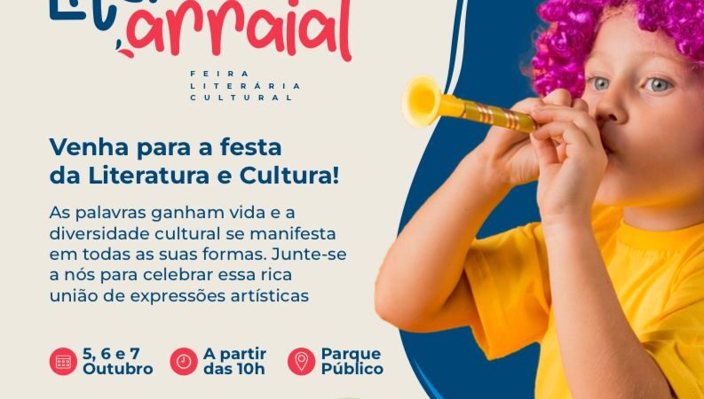 LITERARRAIAL: 1º Feira Literária e Cultural de Arraial do Cabo acontece entre os dias 5 e 7 de outubro