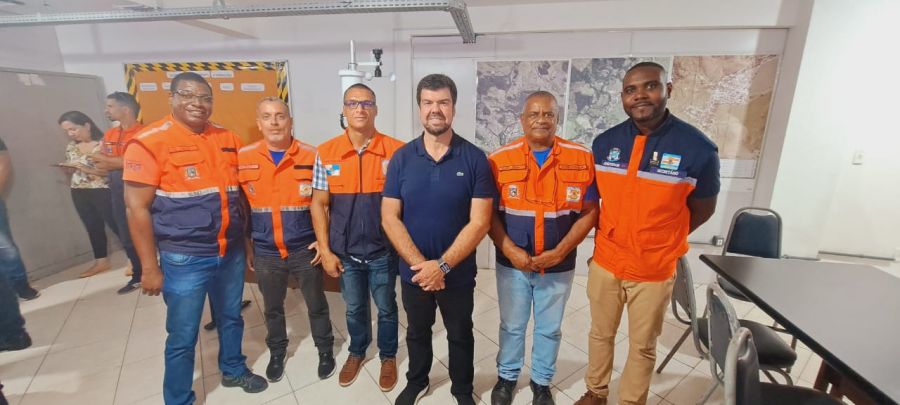 Defesa Civil participa de inauguração em Macaé