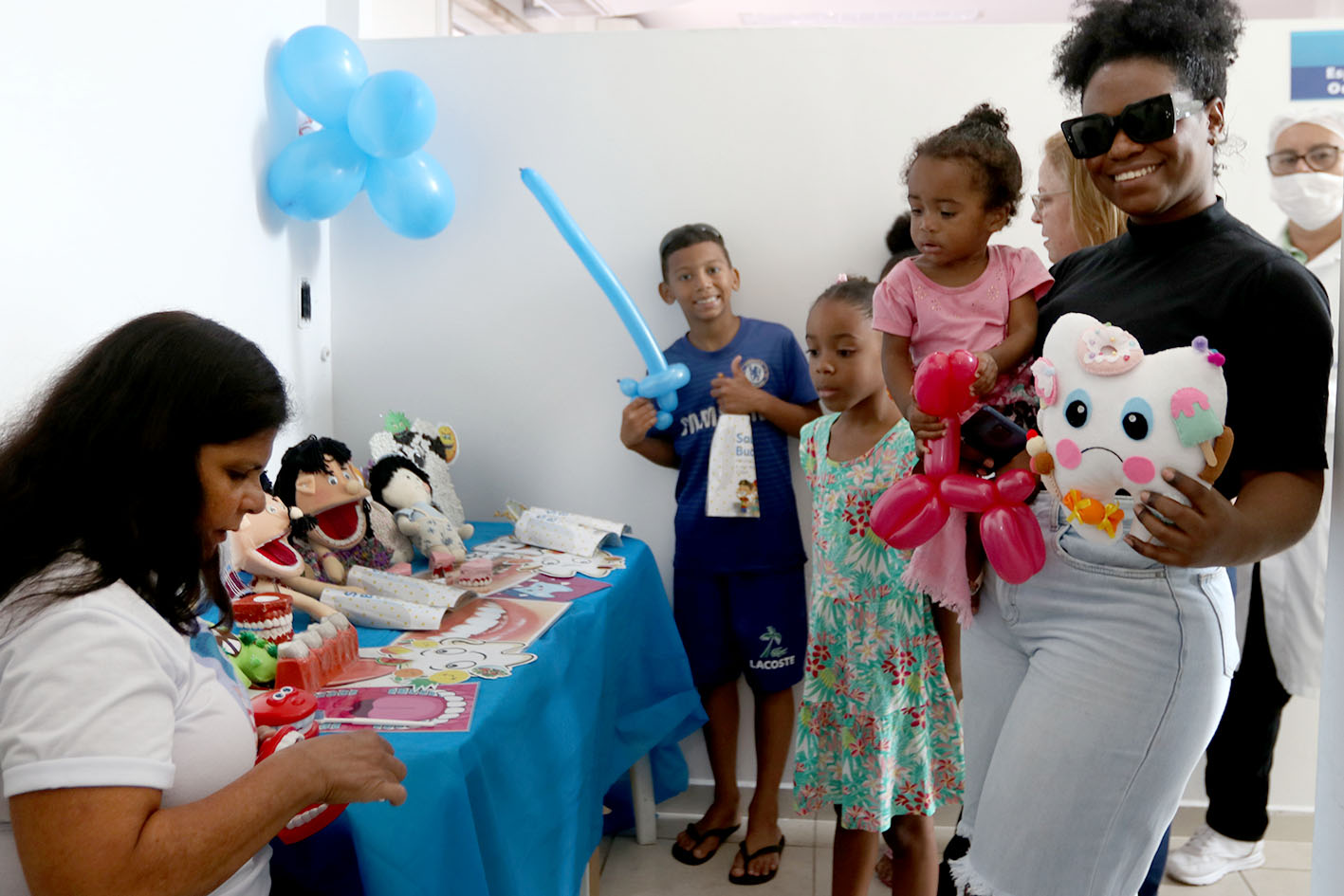 Diversão marca Semana da Criança no Centro de Especialidades Odontológicas