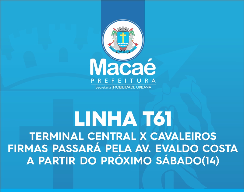 Mobilidade altera linha T61 para atender demanda dos usuários