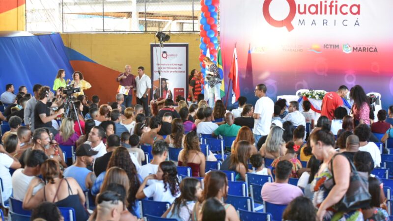 Prefeitura abre 1.350 vagas em cursos do Qualifica Maricá