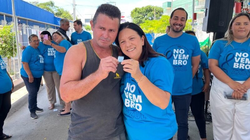 Prefeita de Cabo Frio, Magdala Furtado, inaugura Atendimento Móvel da Campanha Novembro Azul