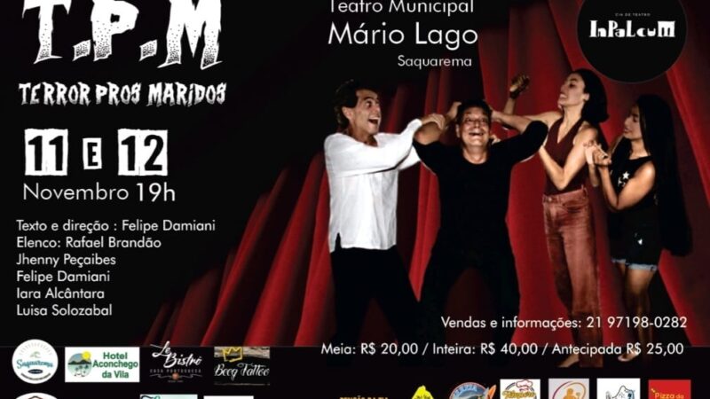 Teatro Mário Lago terá duas sessões de comédia no fim de semana