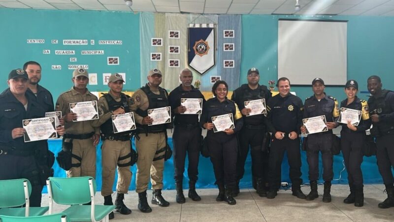 Agentes da Ronda Escolar participam de curso de especialização em São Gonçalo